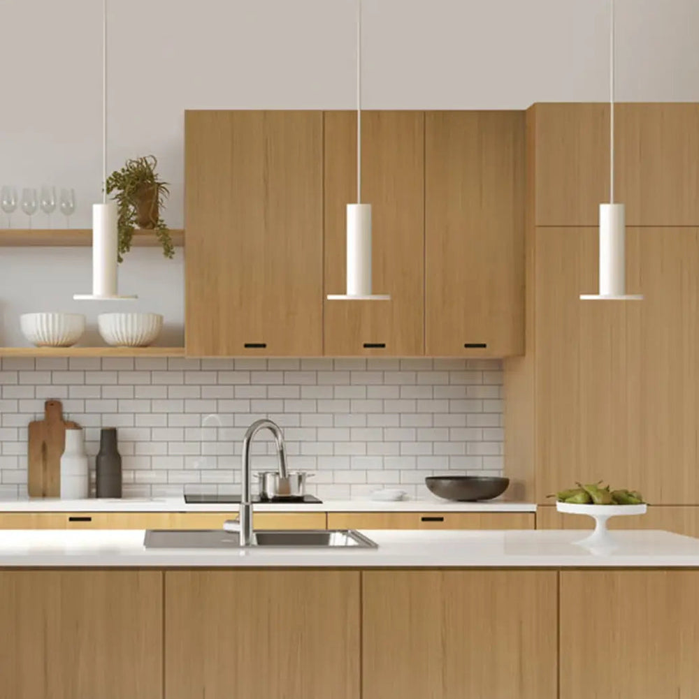 Suspensions Cielo blanches de 15,5 cm dans un intérieur