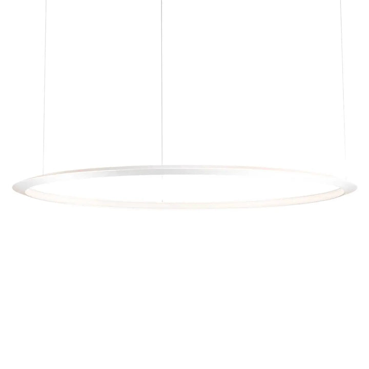 Suspension Circular en aluminium blanc