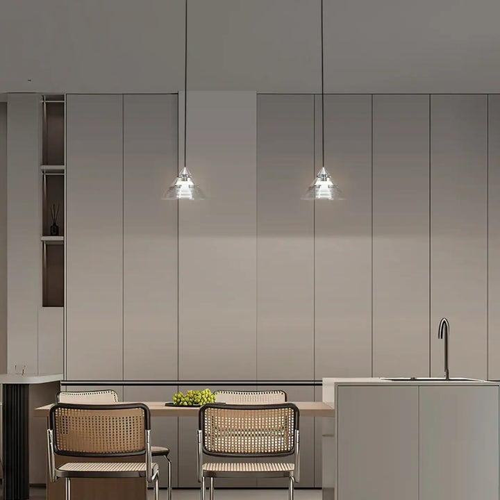 New Minimalist Restaurant Chandelier Bedside Line Lamp Modern Light Luxury Advanced Can Lift Small Chandelier Bar Lamps