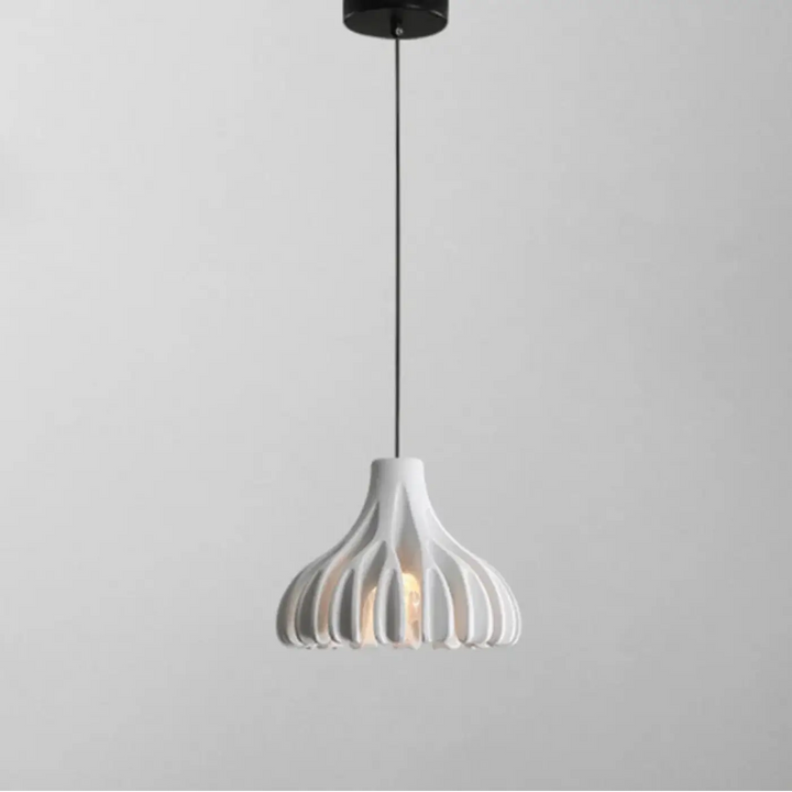 Suspension Contemporaine En Bois Et Couleur Chic Élégante