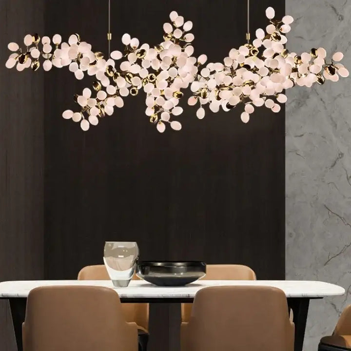 Suspension contemporaine esprit nature précieuse

