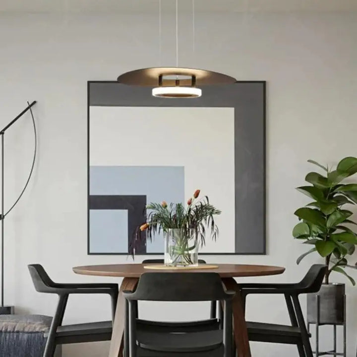 Suspension Cuisine Industriel Double Disque