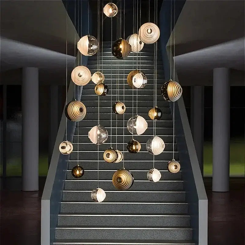 Suspension décorative haut de gamme en cristal élégante