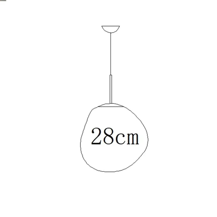 Suspension design en acrylique moderne élégant chic doré