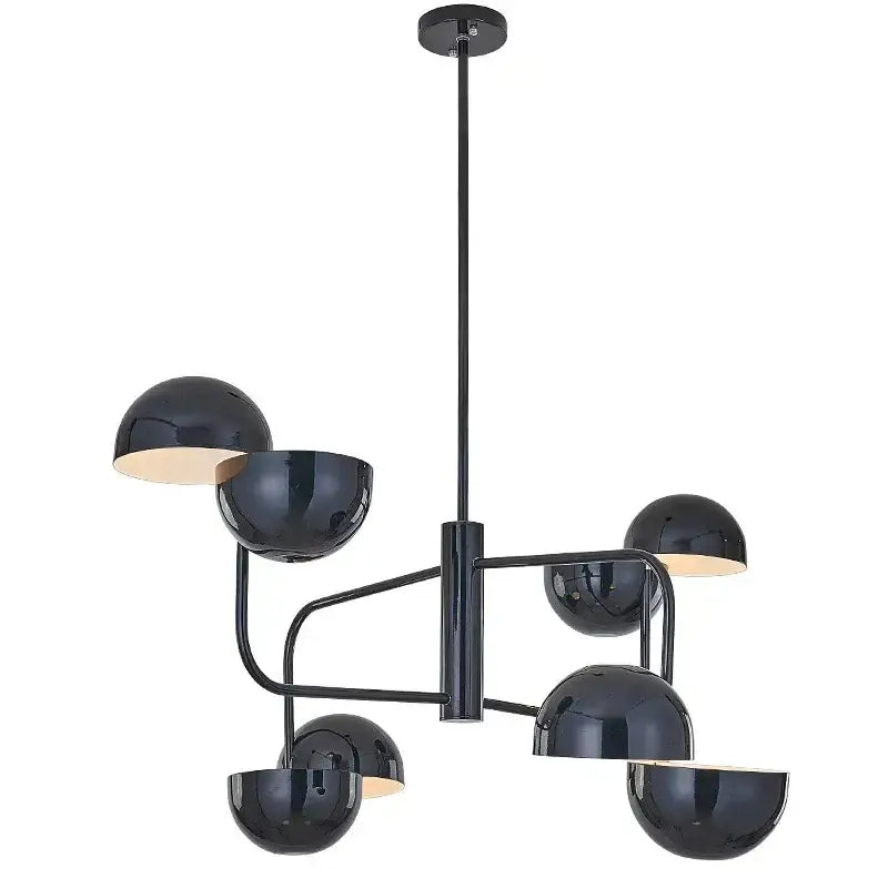 Suspension Design Boules Chromées Effet Miroir Contemporain