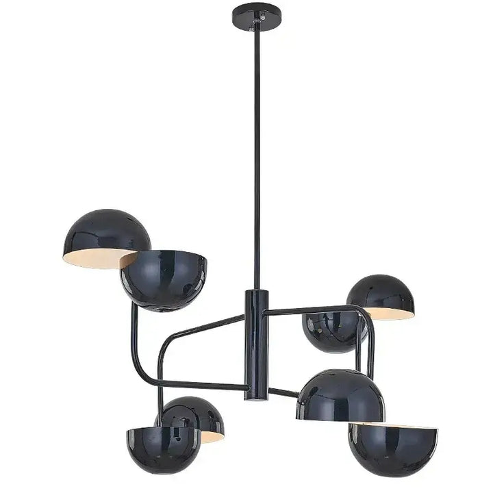 Suspension Design Boules Chromées Effet Miroir Contemporain