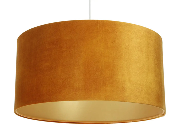 Pendant lamp Vintage Glamour – Honey yellow/Gold