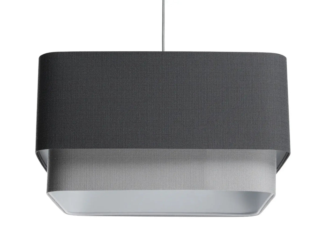Suspension Luminaire | KWADRO DUO (Graphite)