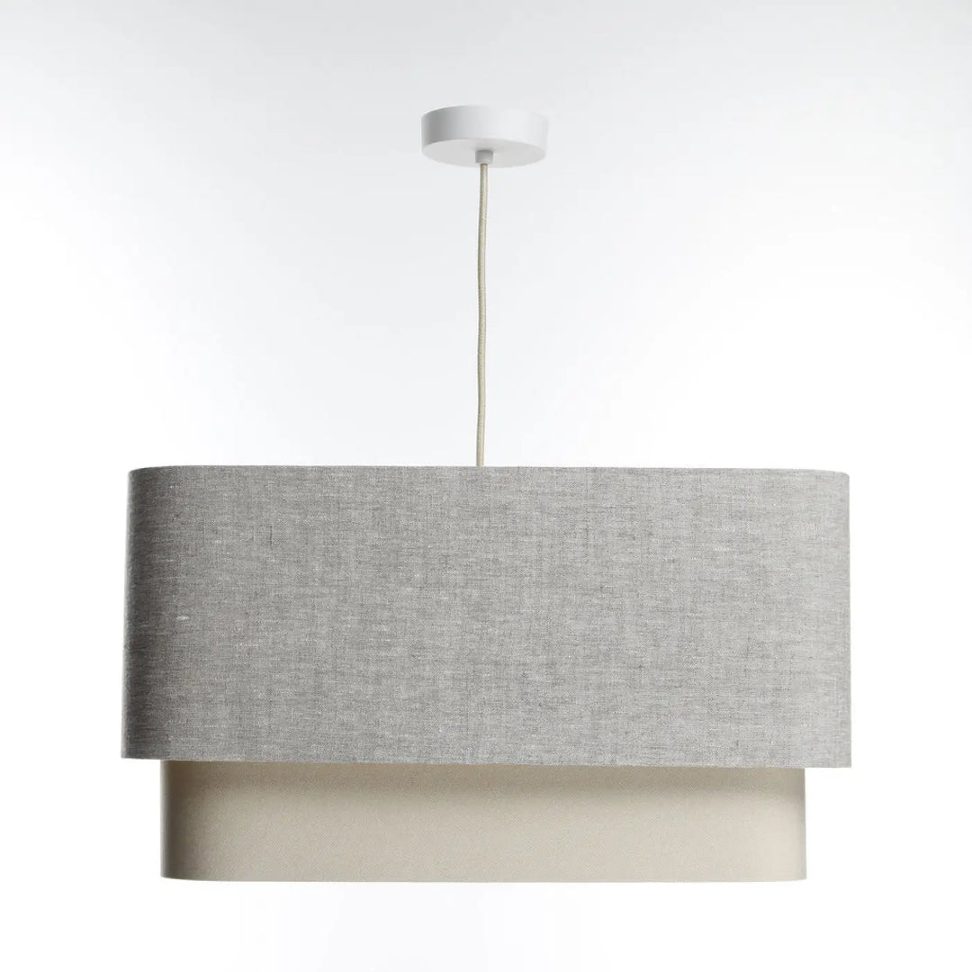 Suspension Luminaire | KWADRO DUO (Gris)