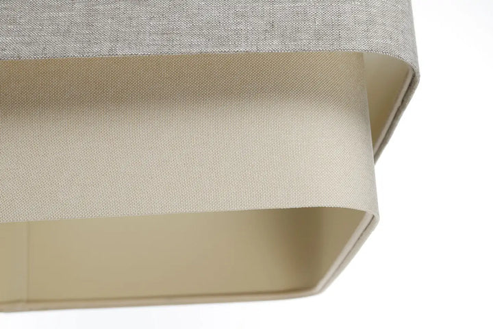 Suspension Luminaire | KWADRO DUO (Gris)