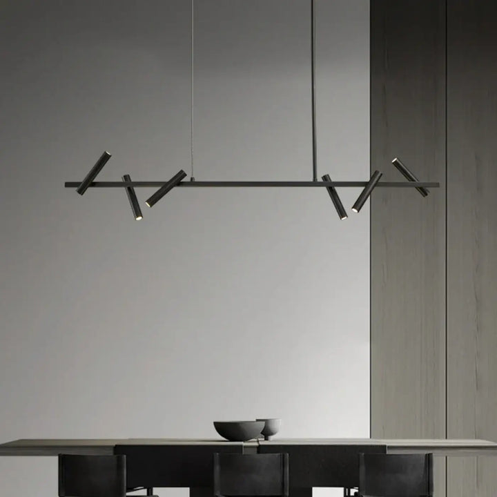 Suspension linéaire avec spots orientables noi moderne