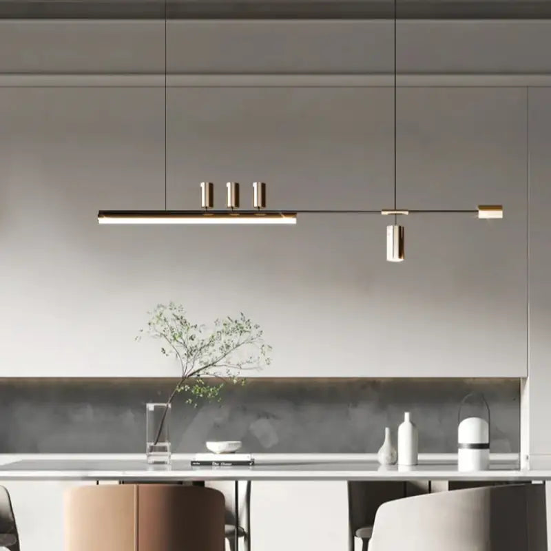 Suspension Design Moderne Métal Trois Lampes Style Chic