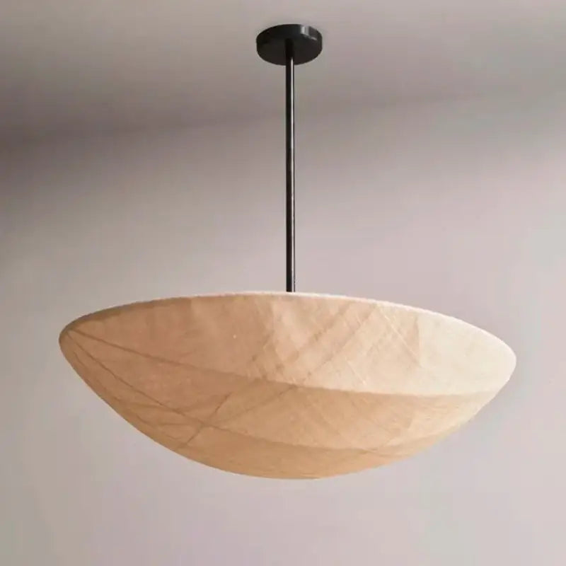 Suspension design sculpté forme feuille moderne