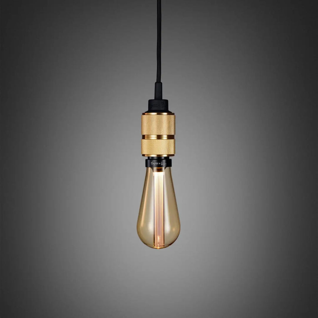 Suspension Hooked 1.0 Nude sans abat-jour, finition laiton, câble de 2,6 m #couleur_dor