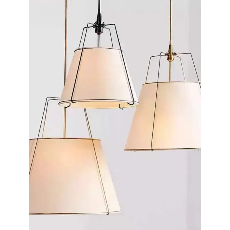 Suspension élégante en tissu pour salon ou chambre

