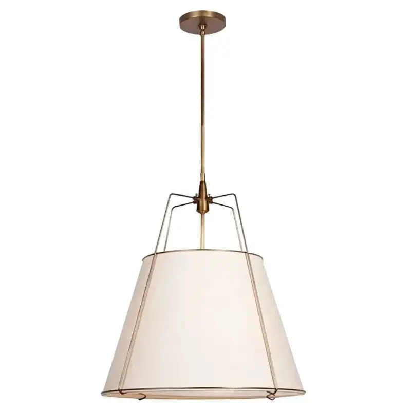Suspension élégante en tissu pour salon ou chambre

