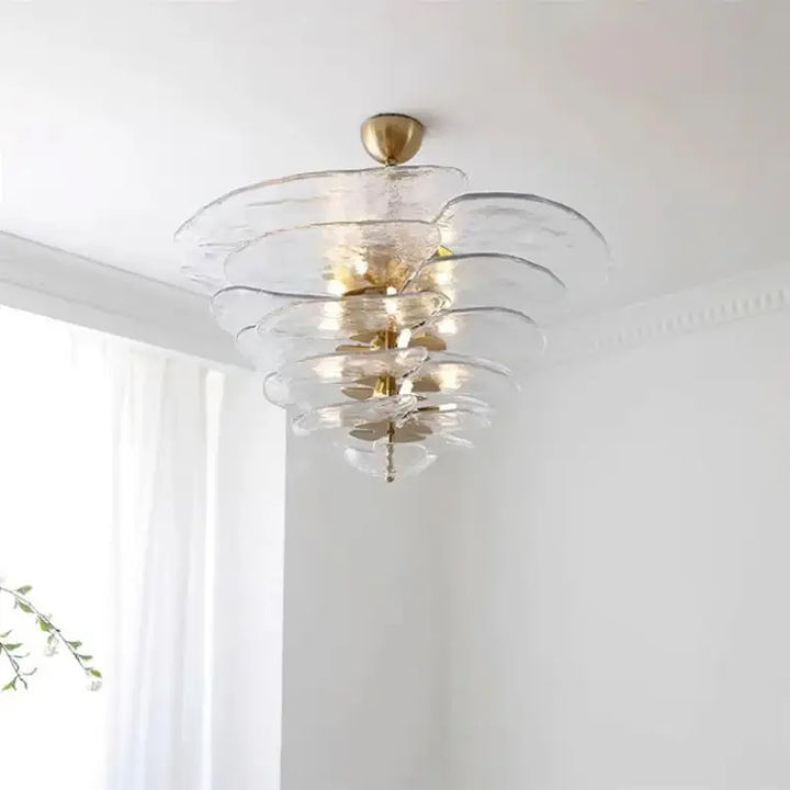 Suspension En Verre Coloré Style Élégant Pour Salle À Manger Chic