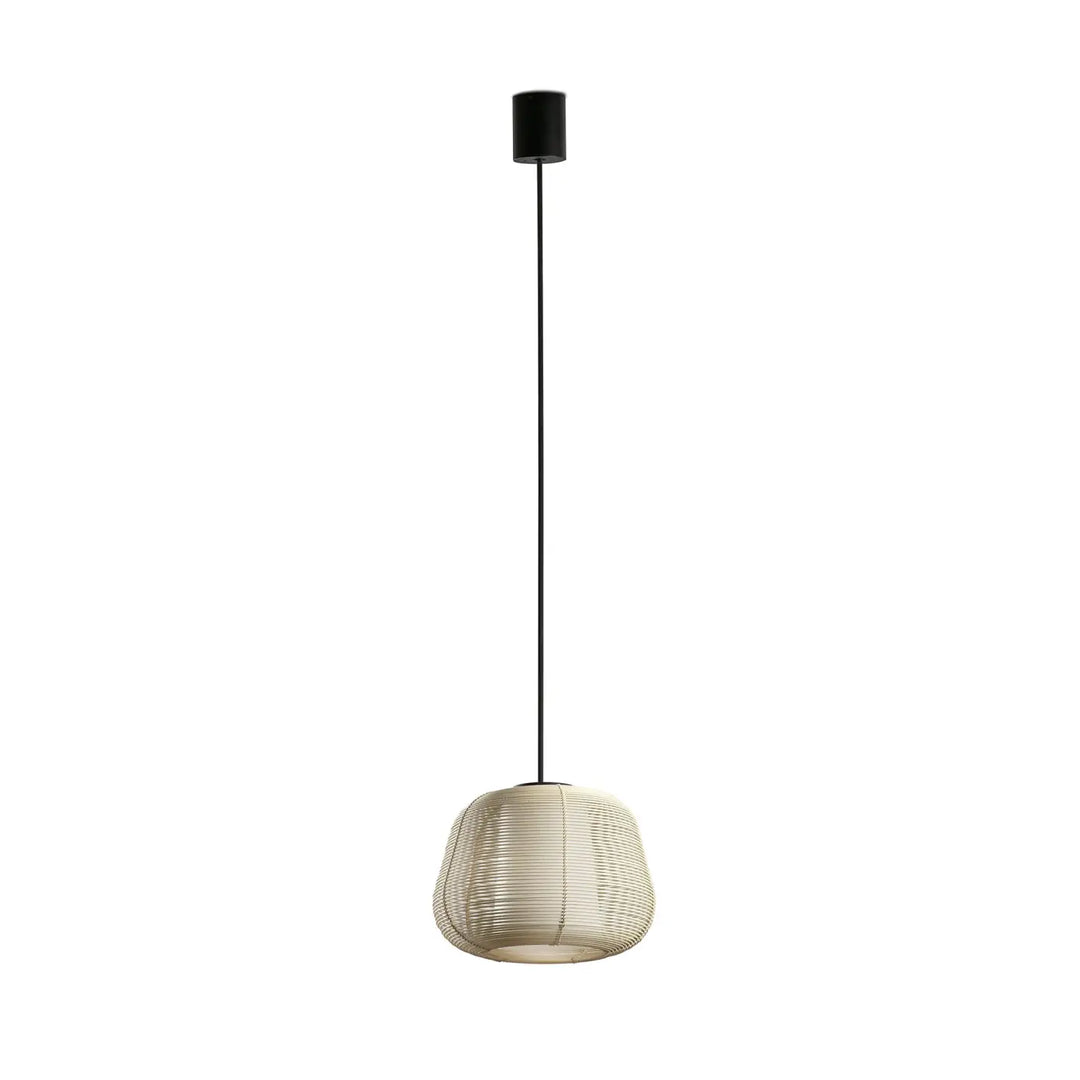 Suspension d'extérieur Narita beige avec pavillon de Faro Barcelona