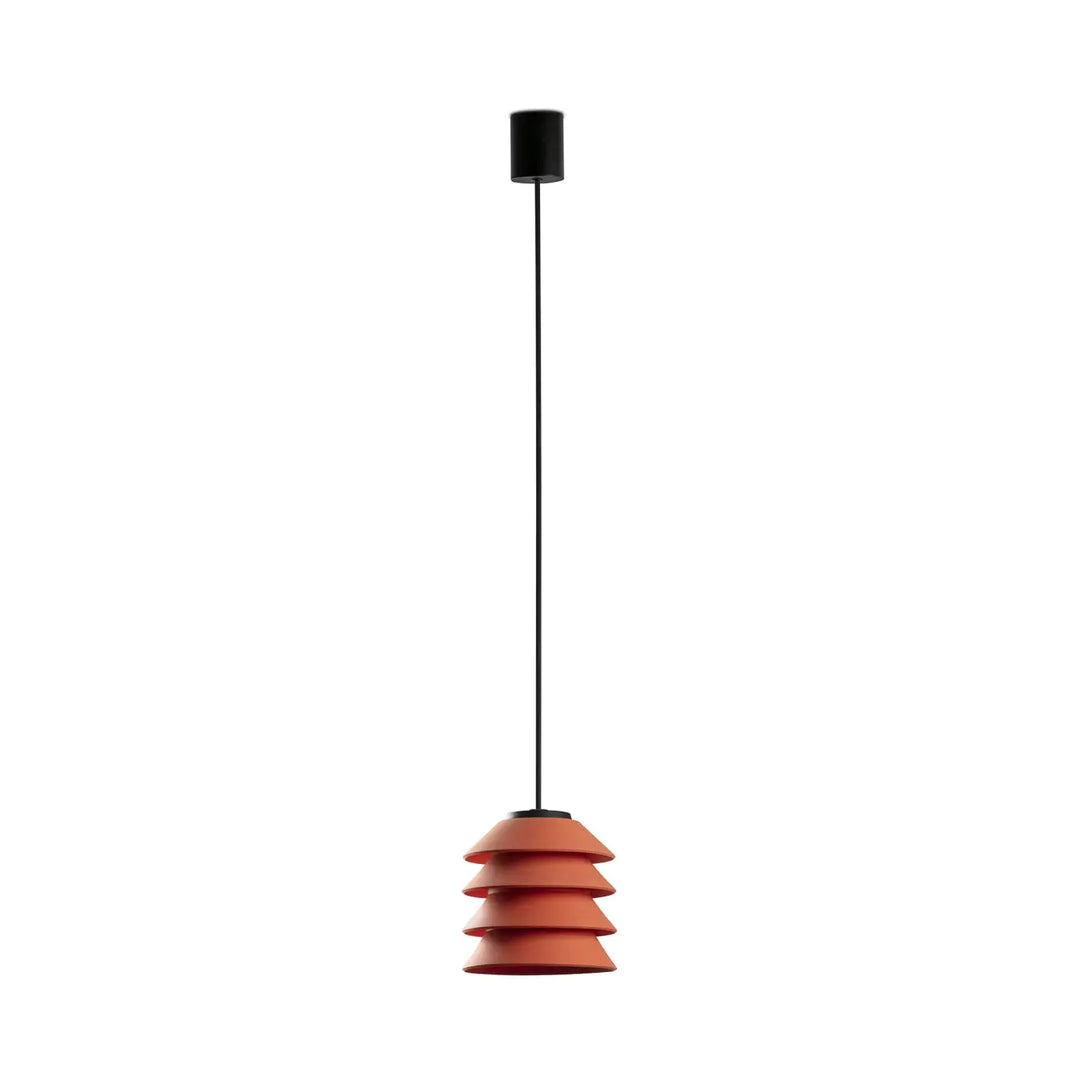 Suspension d'extérieur Toba orange avec pavillon de Faro Barcelona
