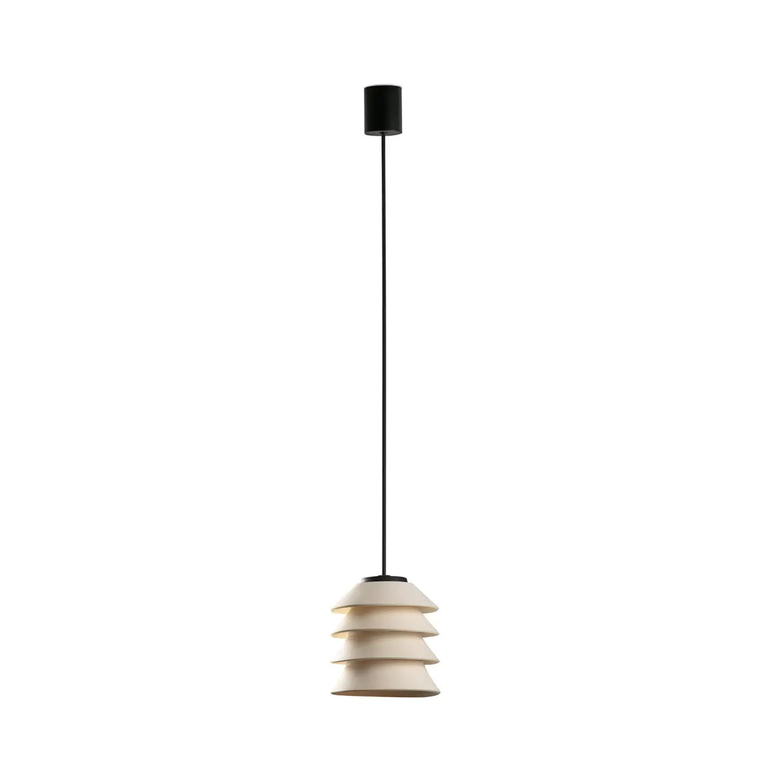 Suspension d'extérieur Toba beige avec pavillon de Faro Barcelona