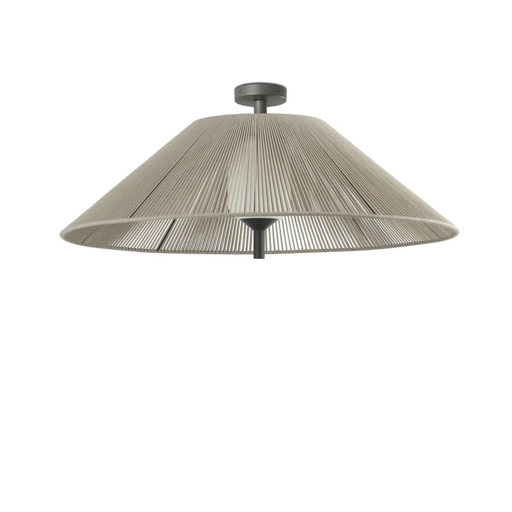 Suspension d'extérieur Saigon Out beige C100 de Faro Barcelona