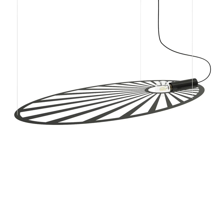 Suspension LEHDET noir éteinte, vue d'ensemble