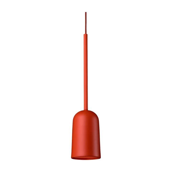 Suspension Figura Arc en aluminium orange brûlé #couleur_orange
