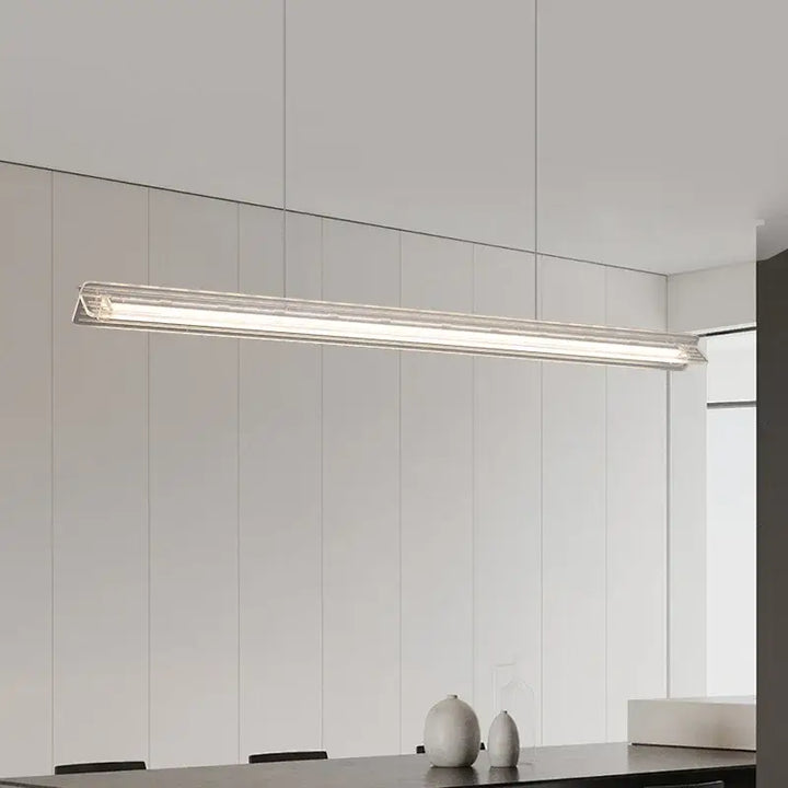 Nordic Restaurant Pendant Light Simple Modern Bar Counter Study Straight Strip Chandelier Home Decor Lighting Luster