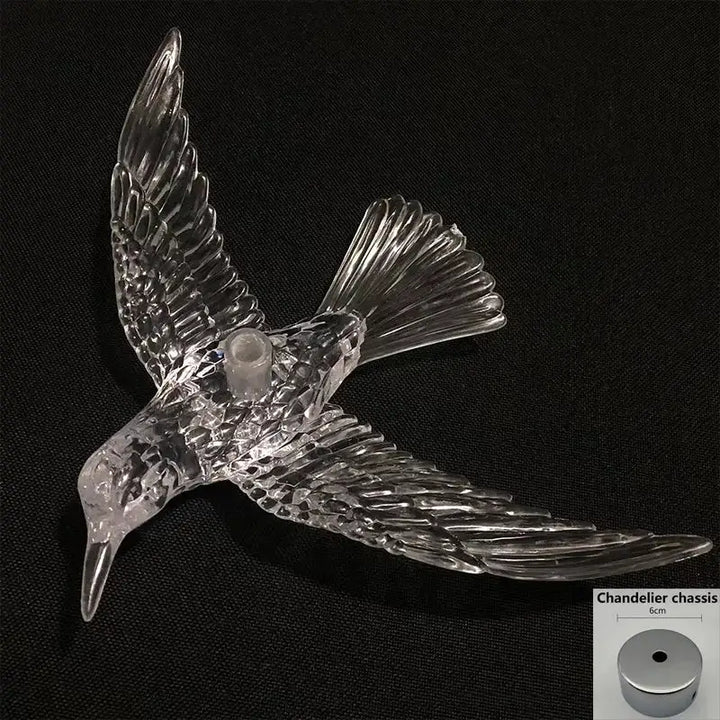 Restaurant Bar Bird Pendant Lamp Hotel Lobby Front Desk Droplight Modern Overhead Light Living Room Exquisite