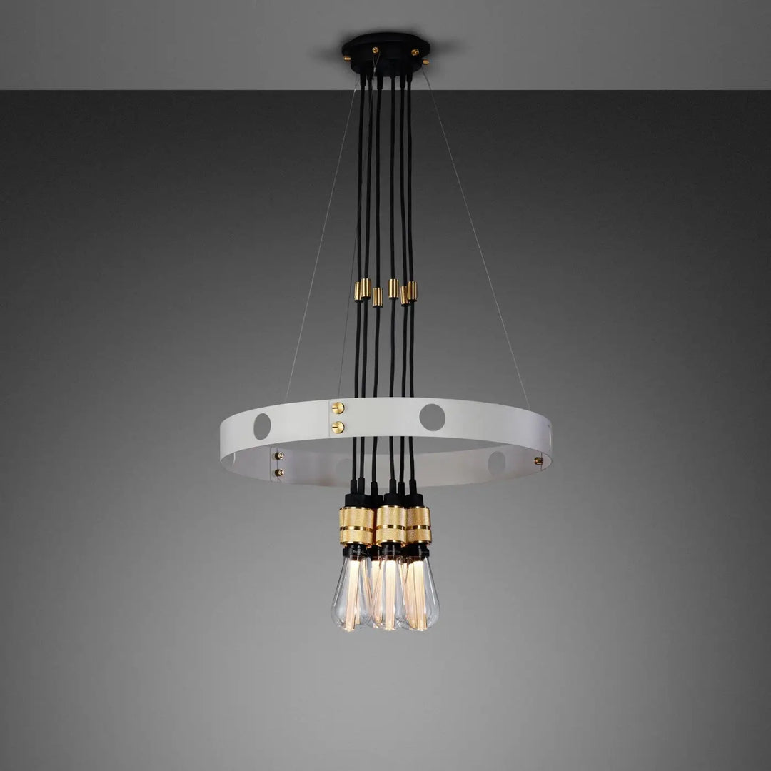 Suspension Hero Light coloris pierre en laiton #couleur_dor