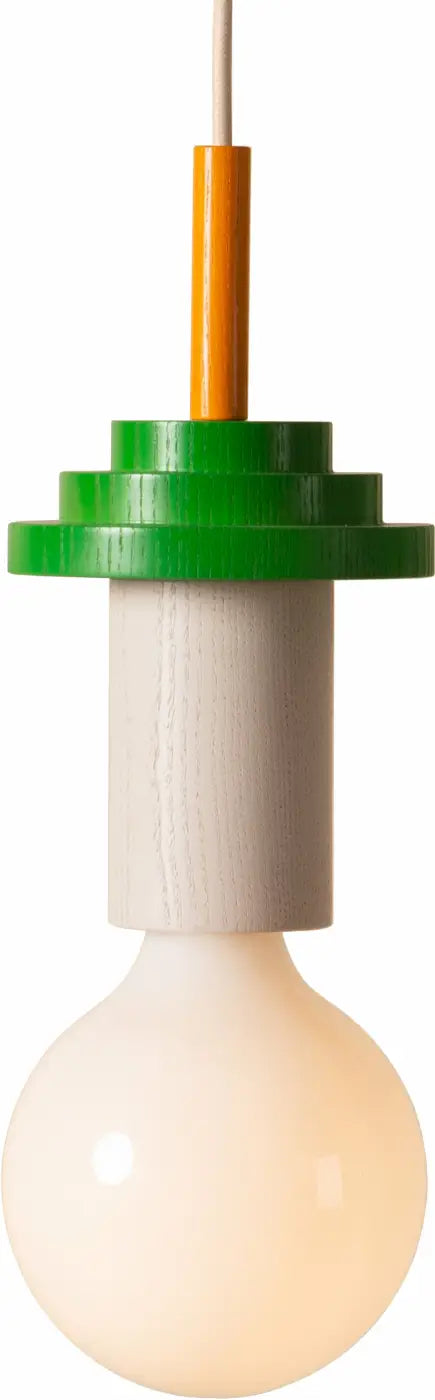 Suspension Junit Torta de Schneid Studio en bois tourné
