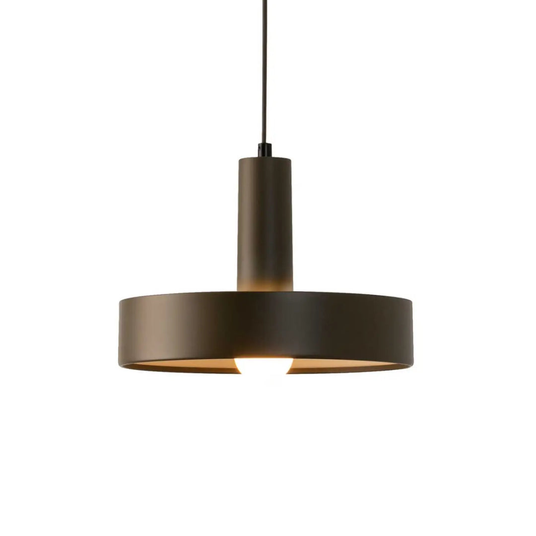 Suspension Keops en aluminium gris brun