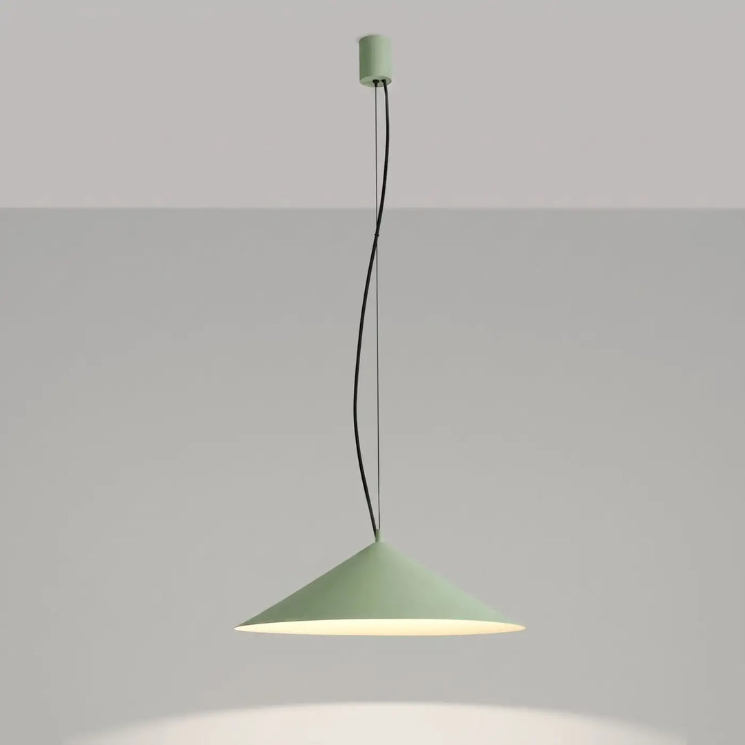 Suspension FINT sauge allumée, lumière vers le bas