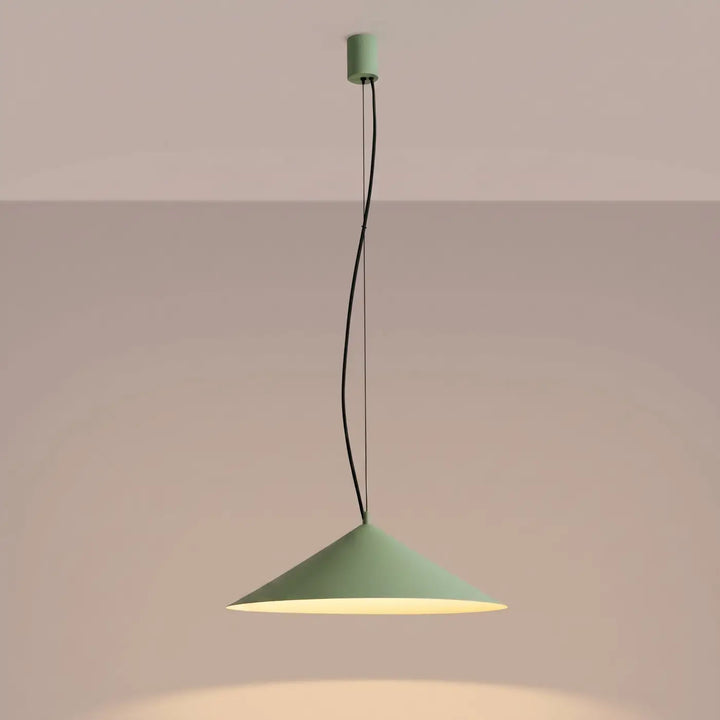 Suspension FINT sauge allumée, lumière vers le bas