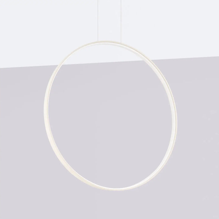 Suspension anneau RIO beige éteinte, suspendue