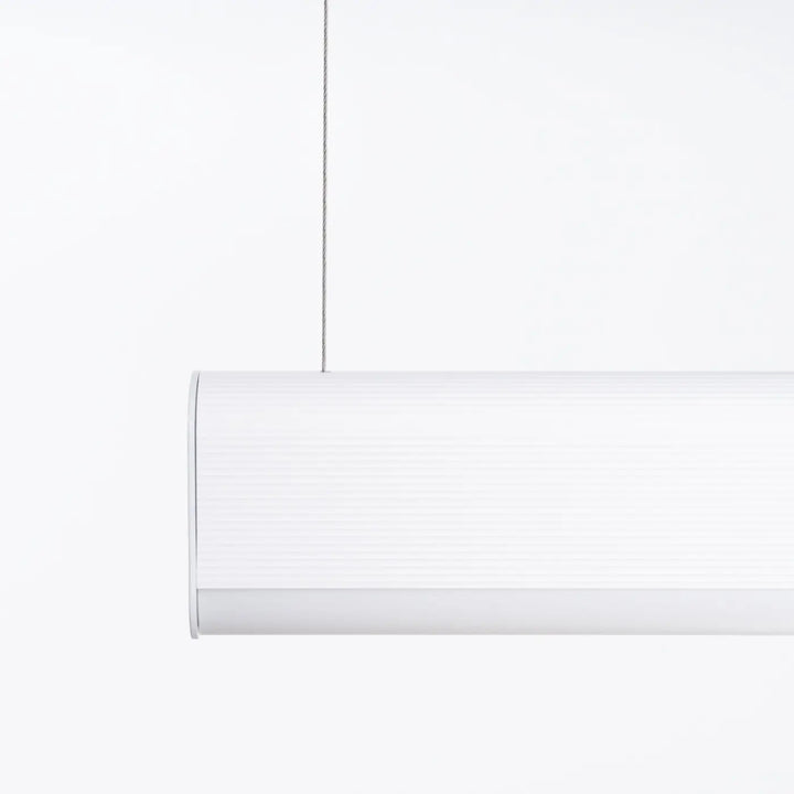Suspension FARGE blanc éteinte, détail du profilé