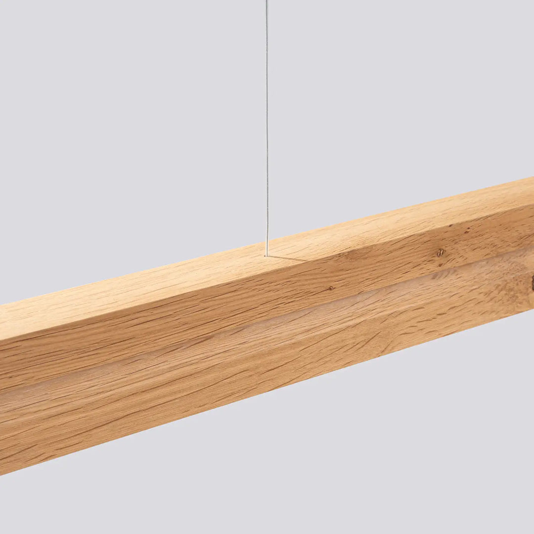 Suspension SKOG chêne vue de côté