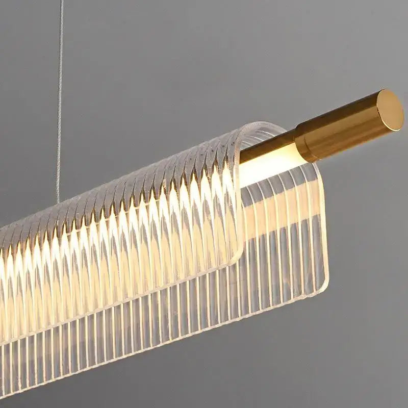 Suspension LED contemporaine pour cuisine ou bureau

