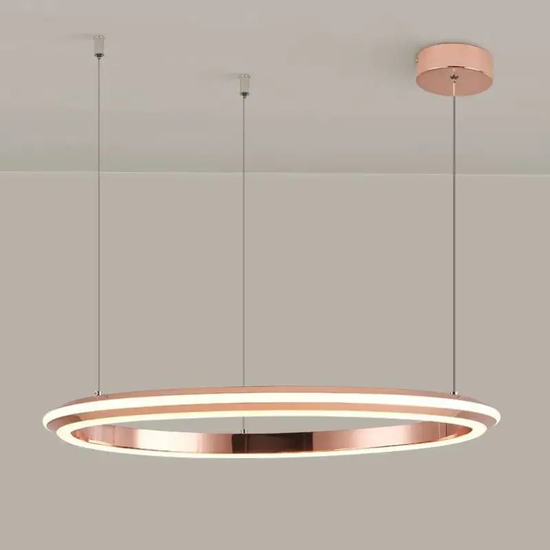 Suspension led design rond style moderne élégant
