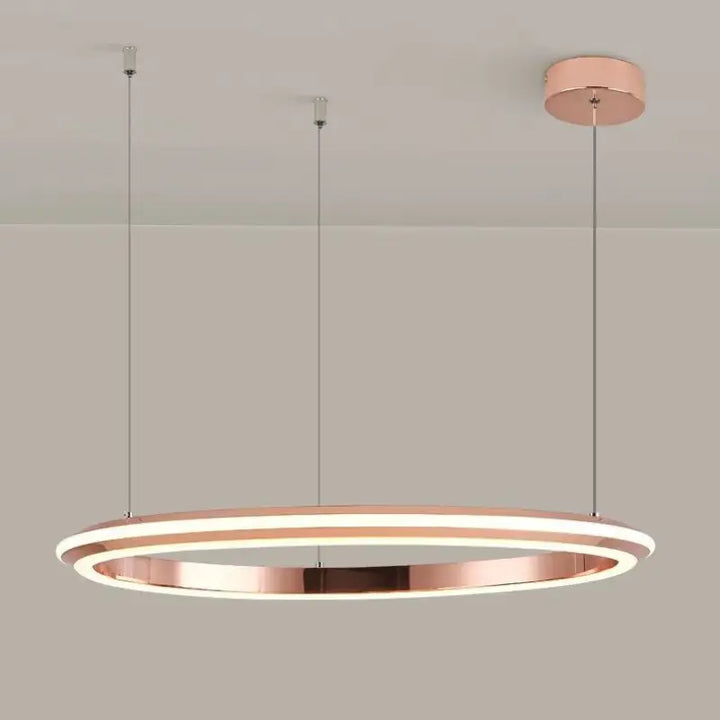 Suspension led design rond style moderne élégant