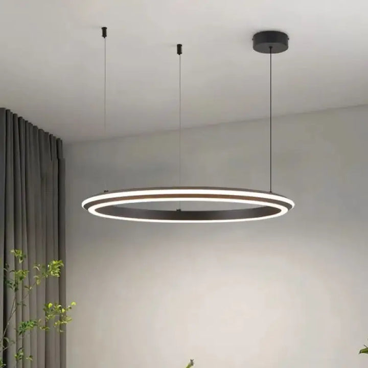Suspension led design rond style moderne élégant