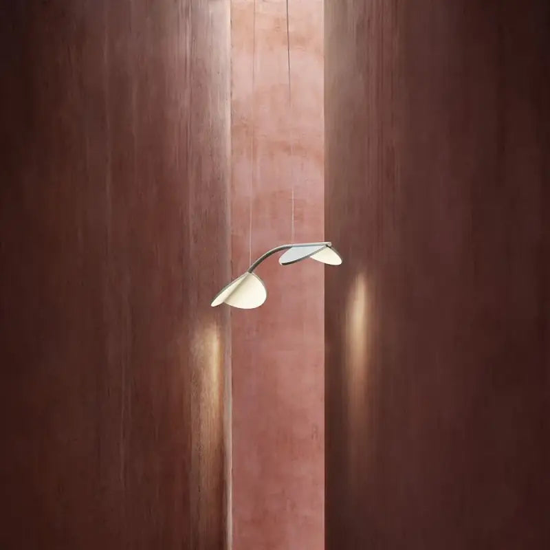 Suspension led design sculptural minimaliste moderne