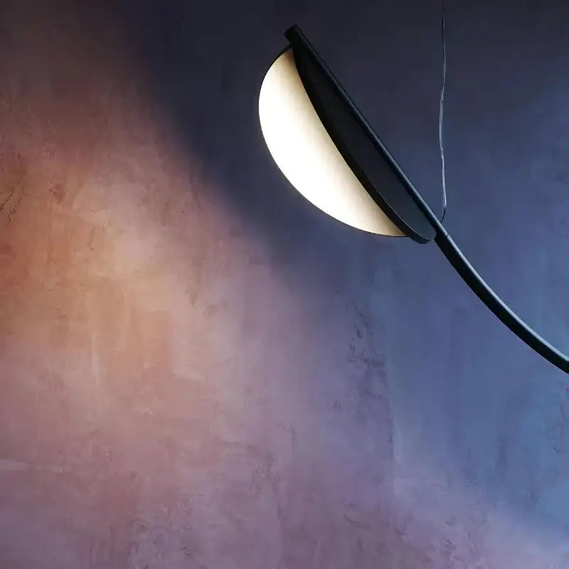 Suspension led design sculptural minimaliste moderne