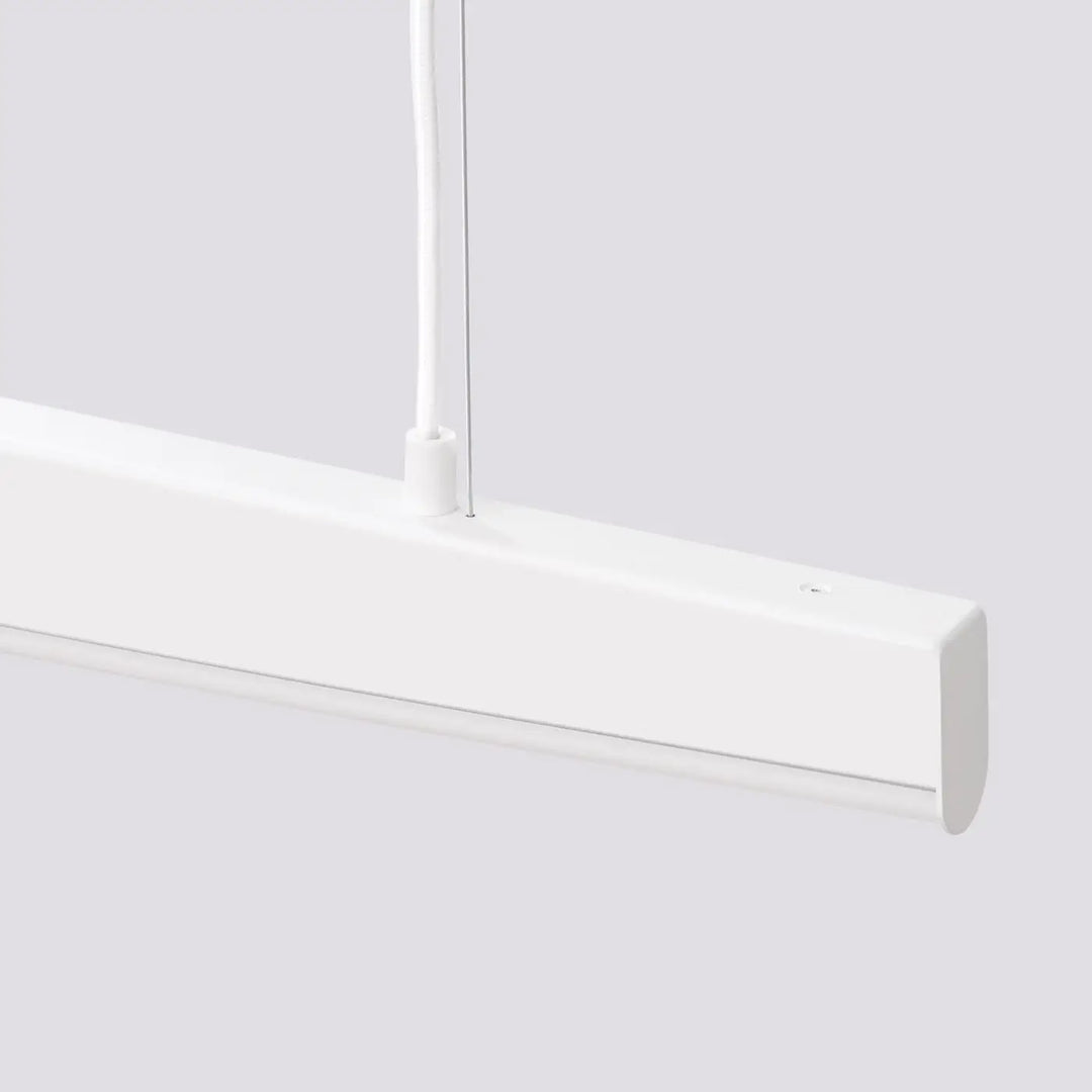 Suspension JORUN blanc éteinte, détail de la fixation