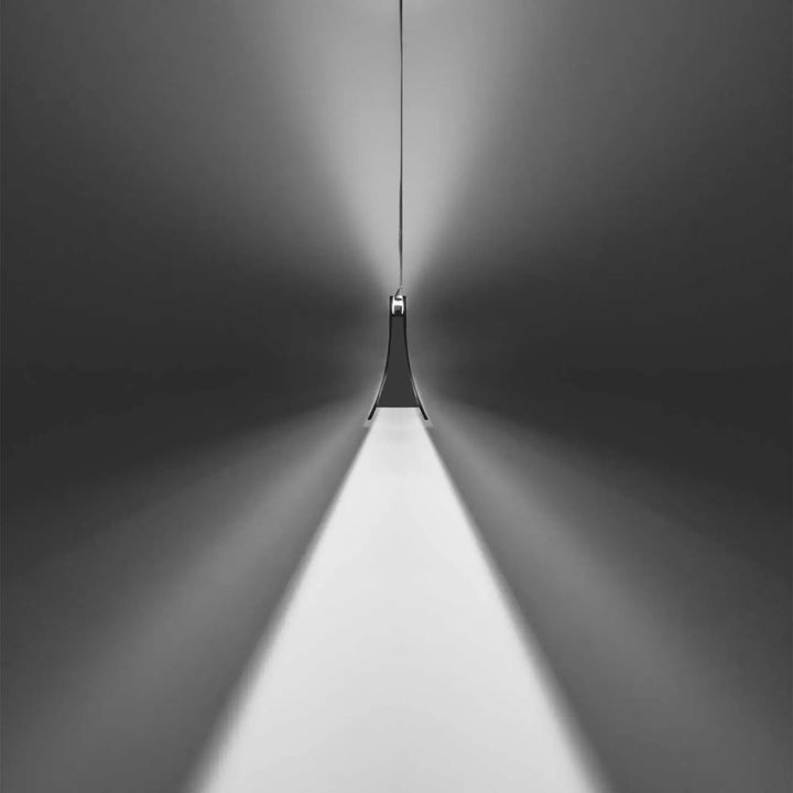 Barre lumineuse de la suspension Bravo en aluminium doré