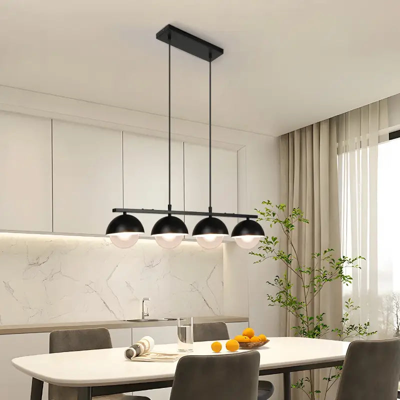 Suspension à quatre boules design moderne style minimal