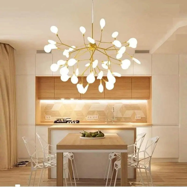 Suspension Luminaire Arbre Design Moderne Élégant