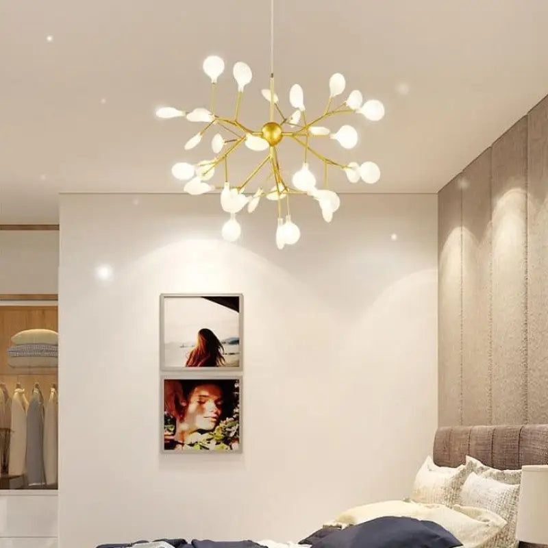 Suspension Luminaire Arbre Design Moderne Élégant