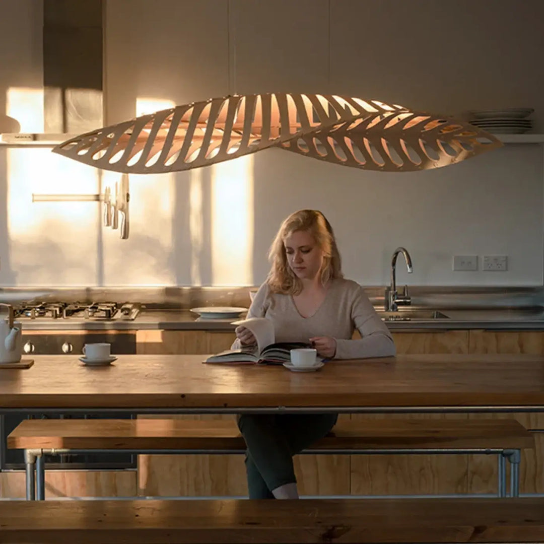 Suspension Luminaire Au Design Futuriste Style Naturel