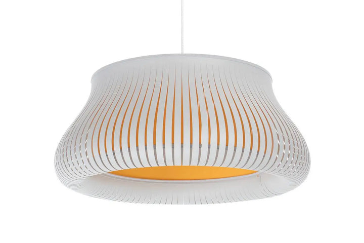 Pendelleuchte Oblo – White/Yellow